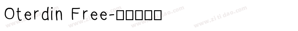 Oterdin Free字体转换